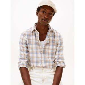 Tommy Hilfiger Regular Fit Ivory Petal Check Twill Shirt